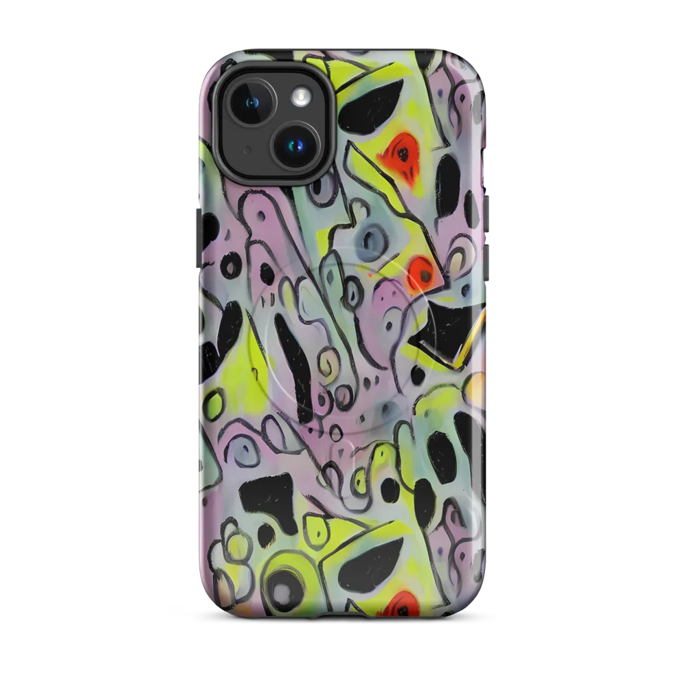 Pastel Mayhem on MagSafe Tough Case for iPhone® — Front