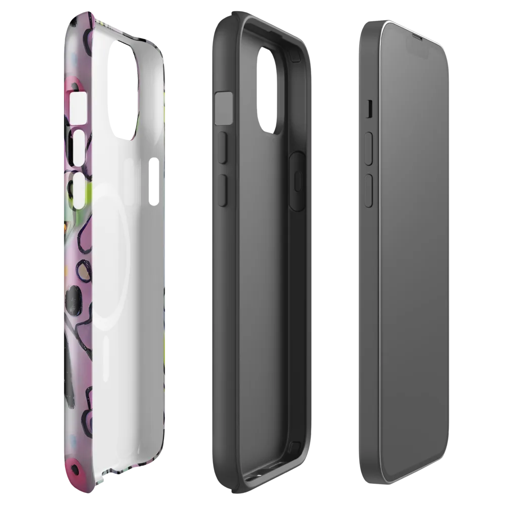 Pastel Mayhem on MagSafe Tough Case for iPhone® — Front