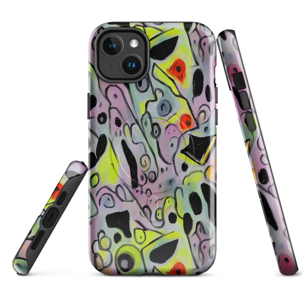 Pastel Mayhem on MagSafe Tough Case for iPhone® — Front