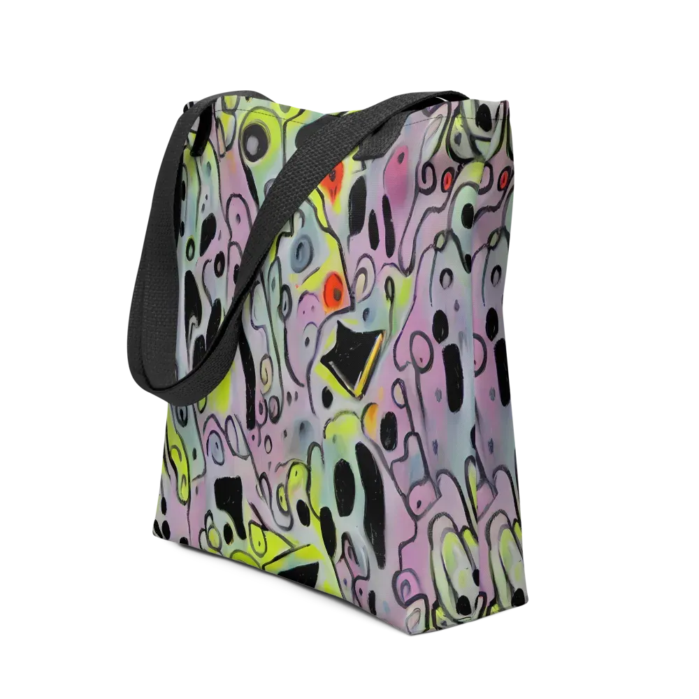 Pastel Mayhem on Tote Bag — Front