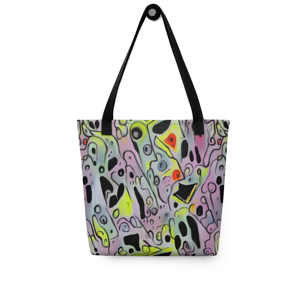 Pastel Mayhem on Tote Bag — Front