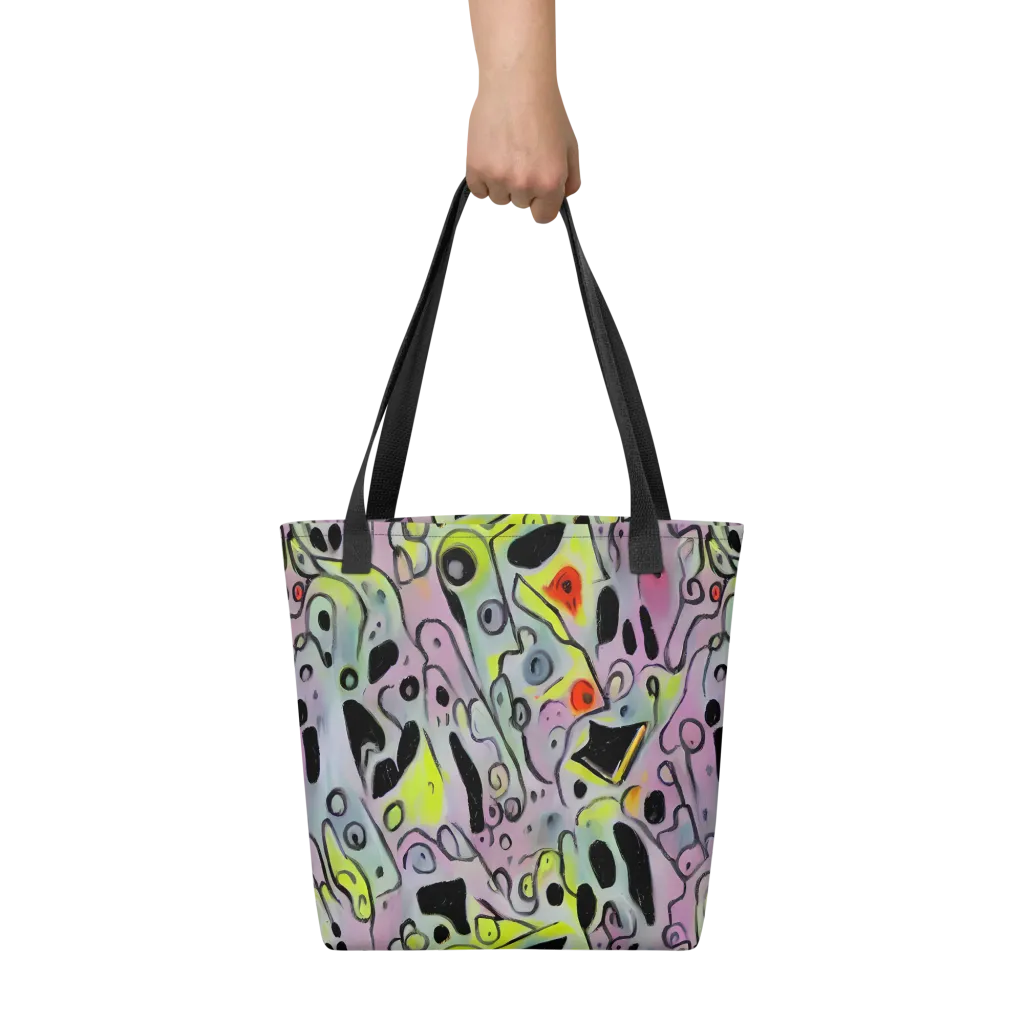 Pastel Mayhem on Tote Bag — Front