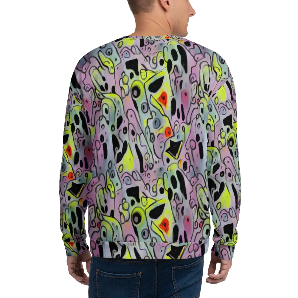 Pastel Mayhem on Sweatshirt — Back