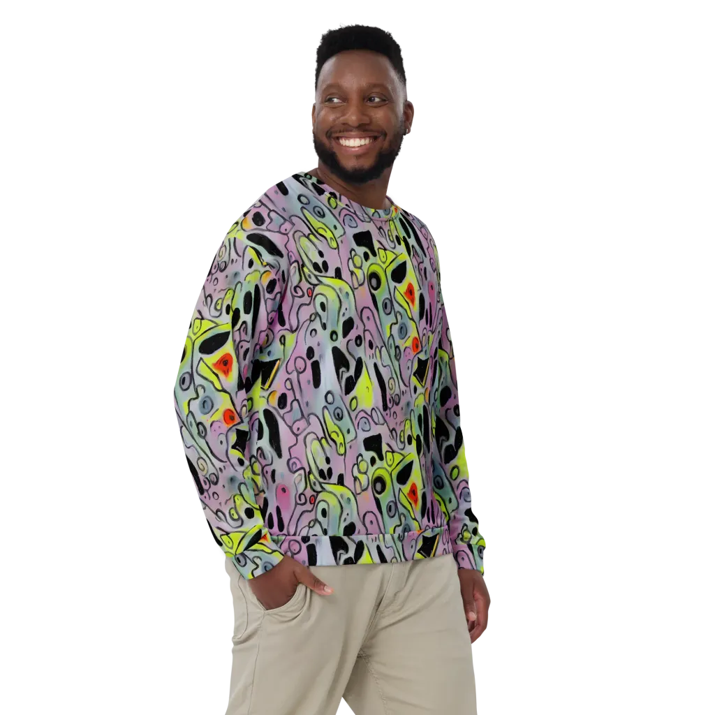 Pastel Mayhem on Sweatshirt — Front