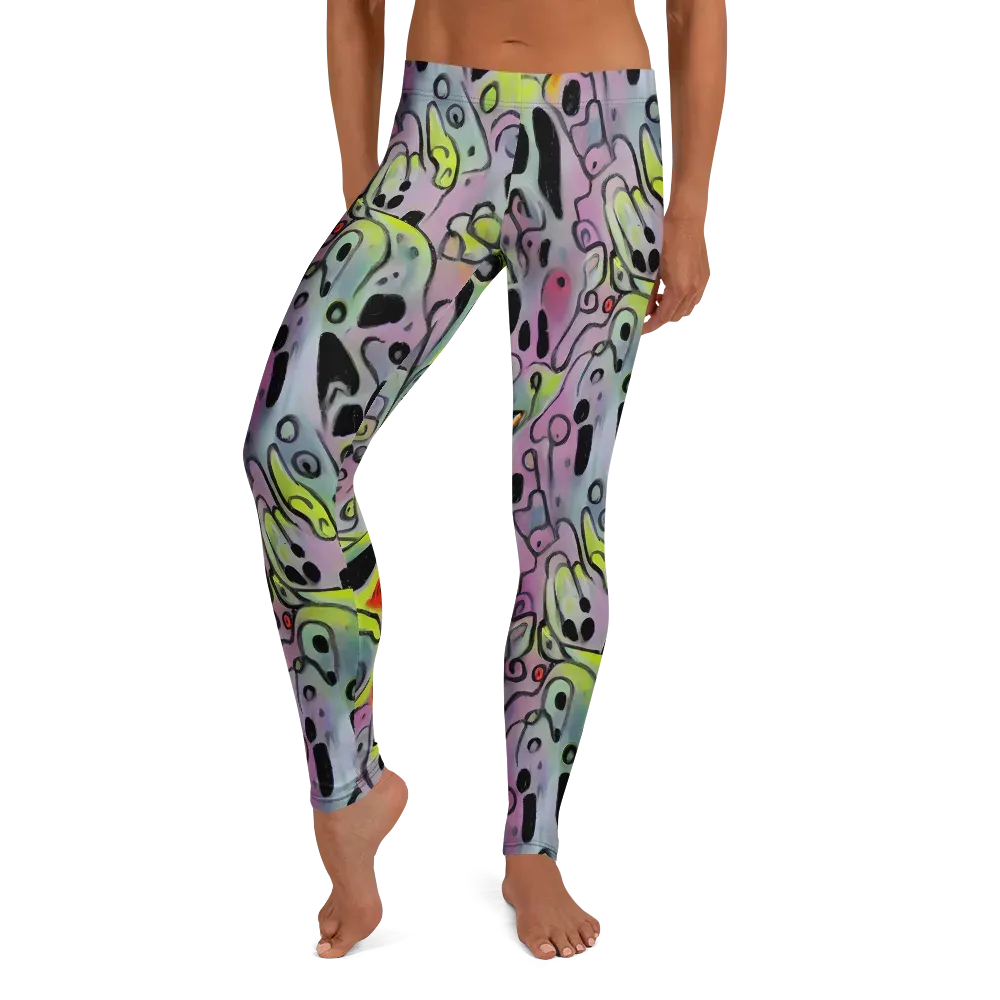 Pastel Mayhem on Leggings — Front