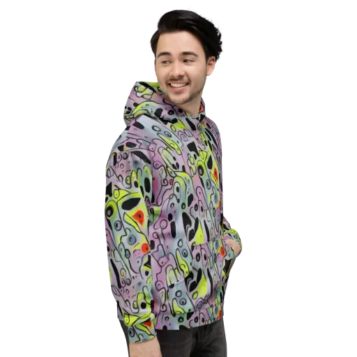 Pastel Mayhem on a Hoodie
