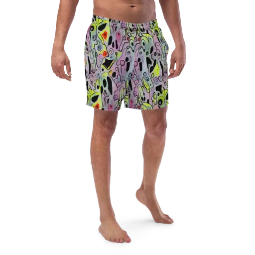 Pastel Mayhem on a Swim Trunks