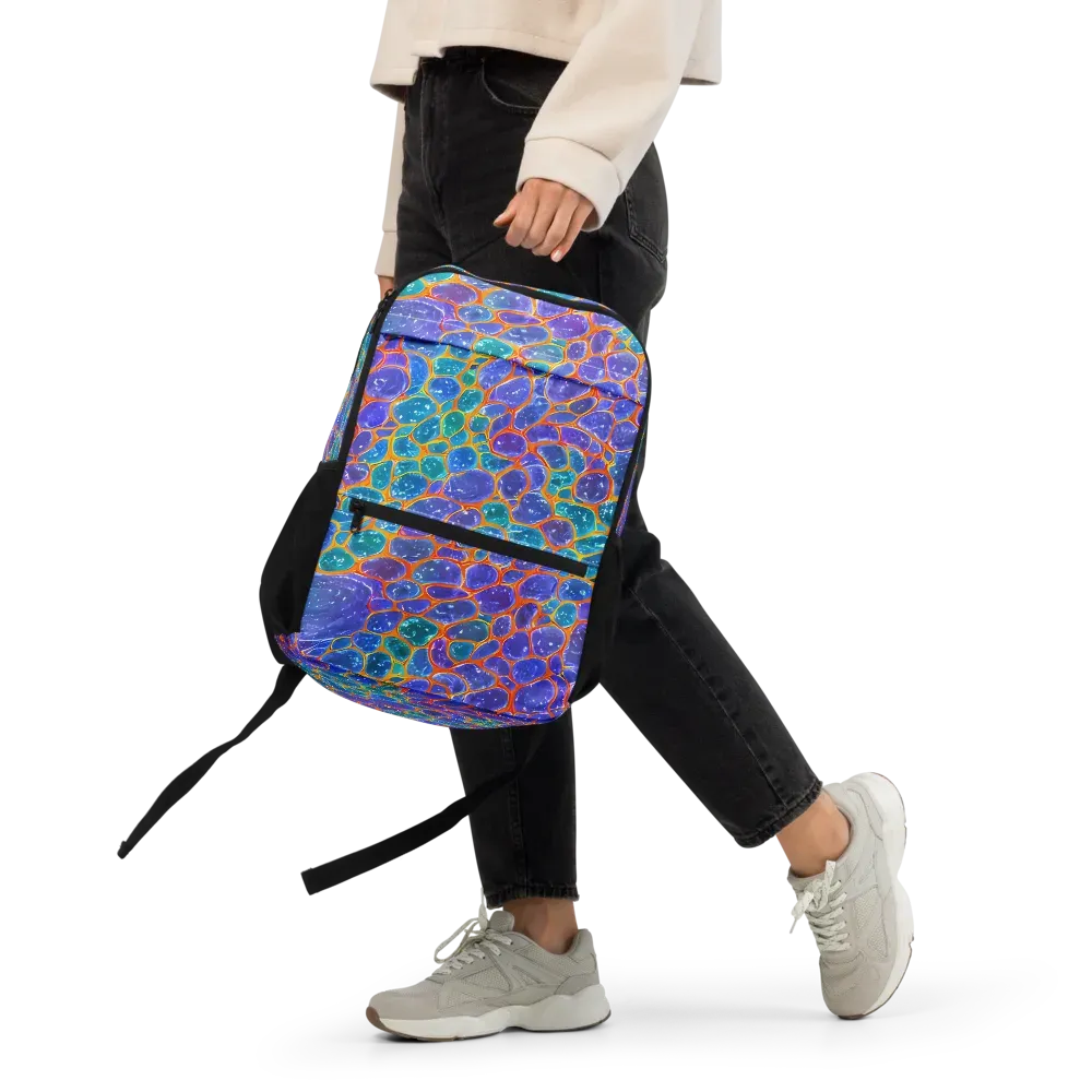 Neon Riverstone on Utility Backpack — Front