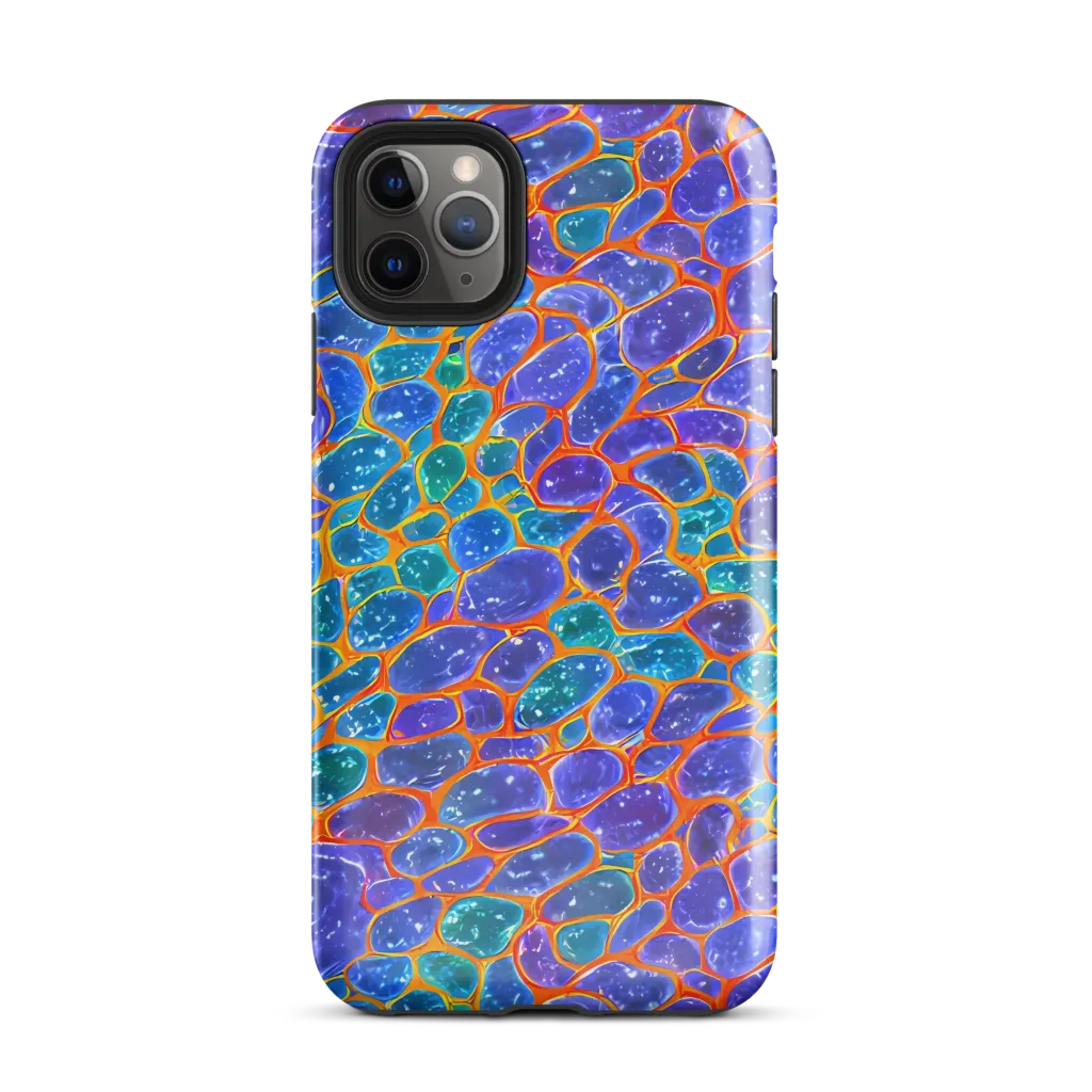 Neon Riverstone on Tough Case for iPhone® — Front