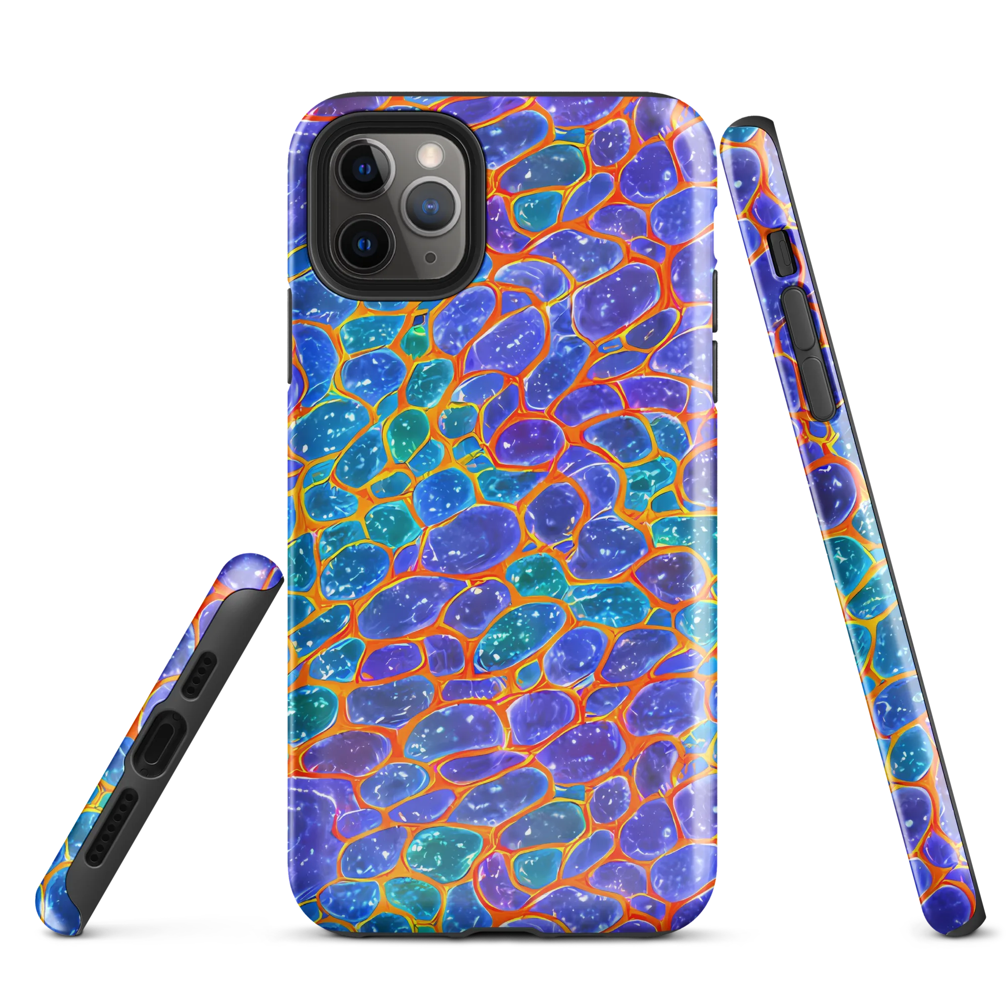 Neon Riverstone on Tough Case for iPhone® — Front