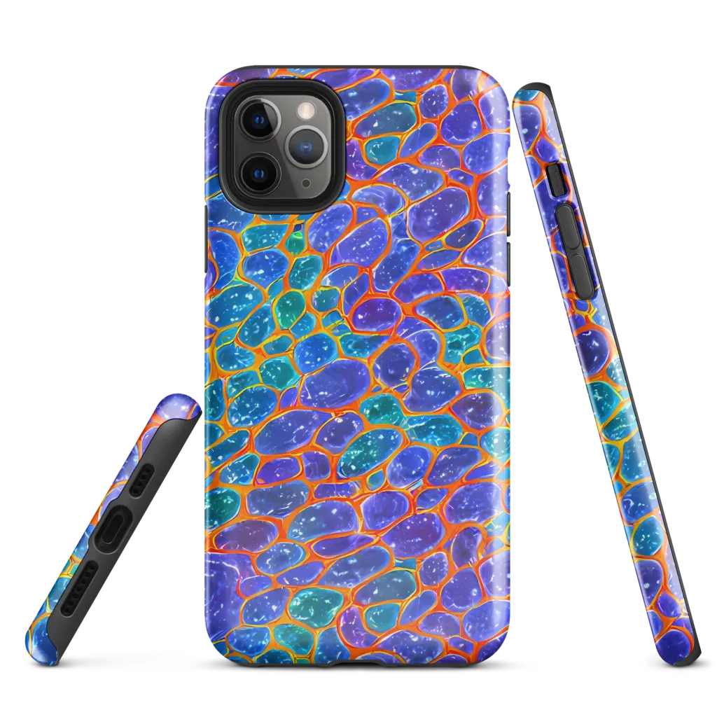 Neon Riverstone on Tough Case for iPhone® — Front
