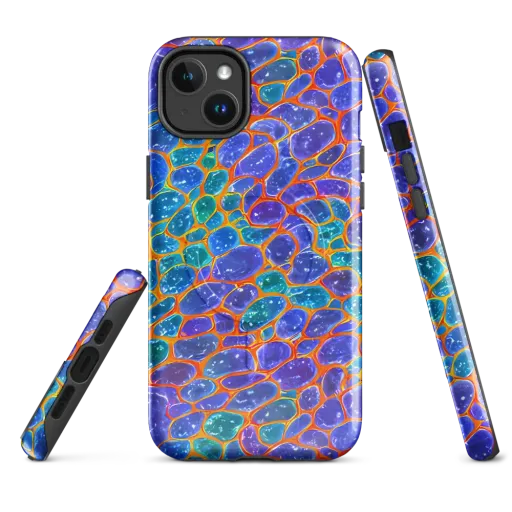 Neon Riverstone on a MagSafe Tough Case for iPhone®