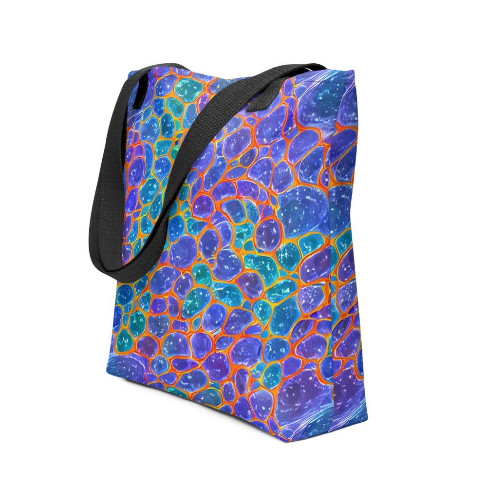 Neon Riverstone on Tote Bag — Front