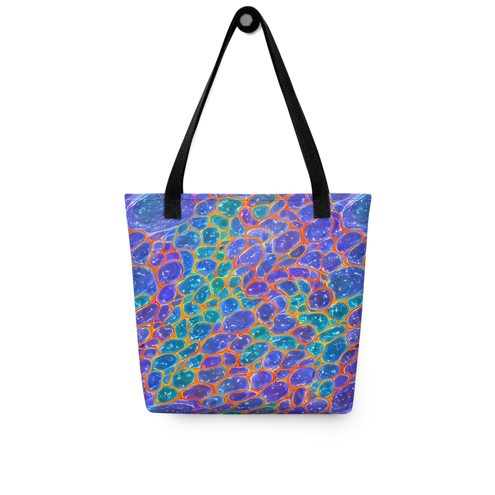 Neon Riverstone on Tote Bag — Front