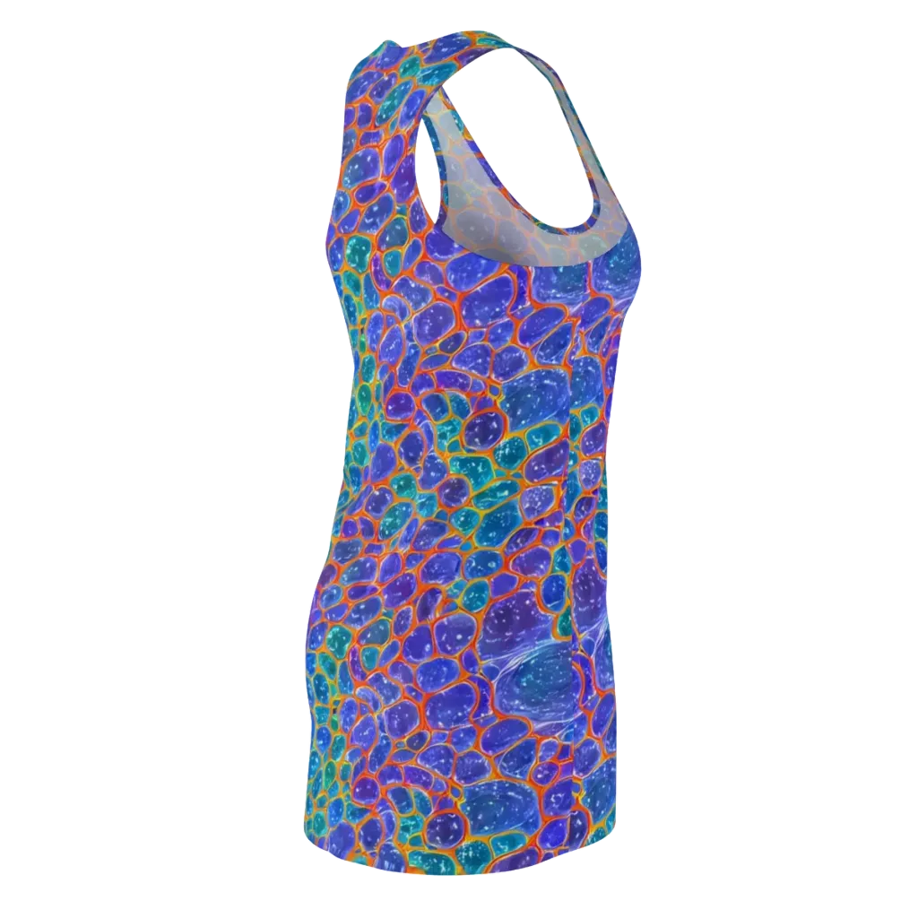 Neon Riverstone on Racerback Dress — Back Side