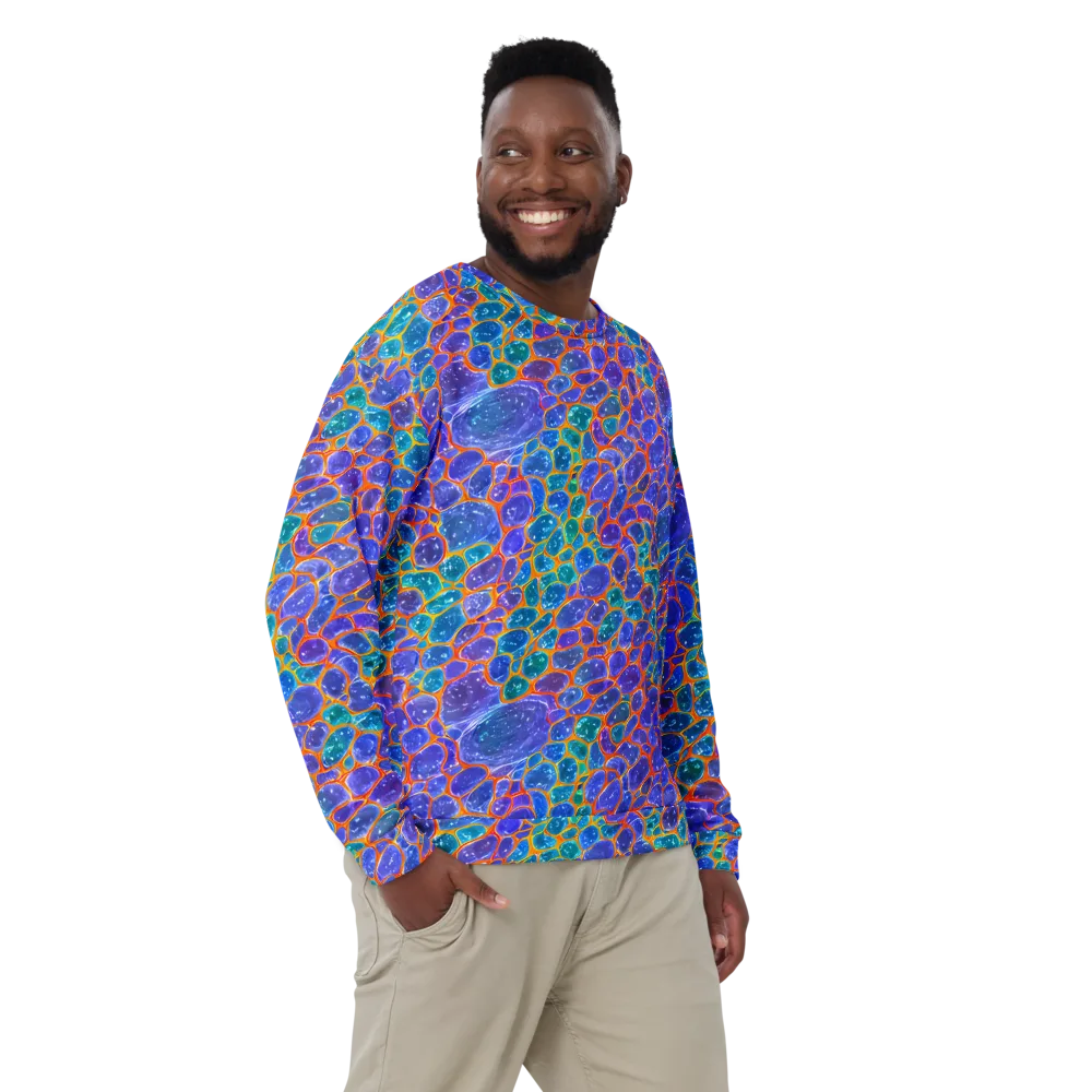 Neon Riverstone on Sweatshirt — Front