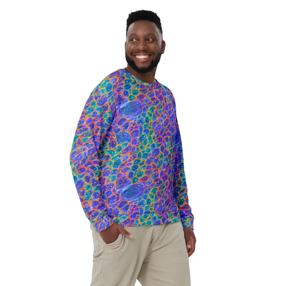 Neon Riverstone on Sweatshirt — Front