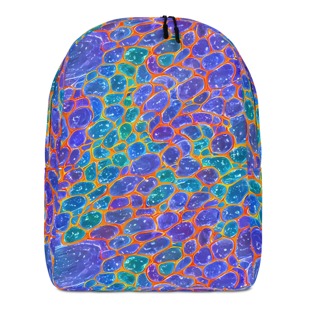 Neon Riverstone on Minimalist Backpack — Front