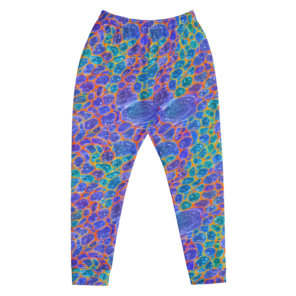 Neon Riverstone on Men's Joggers — Front