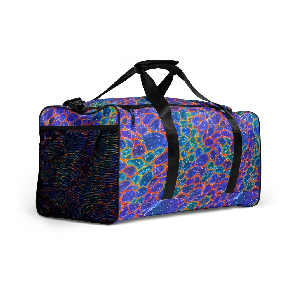 Neon Riverstone on Duffle Bag — Right Front