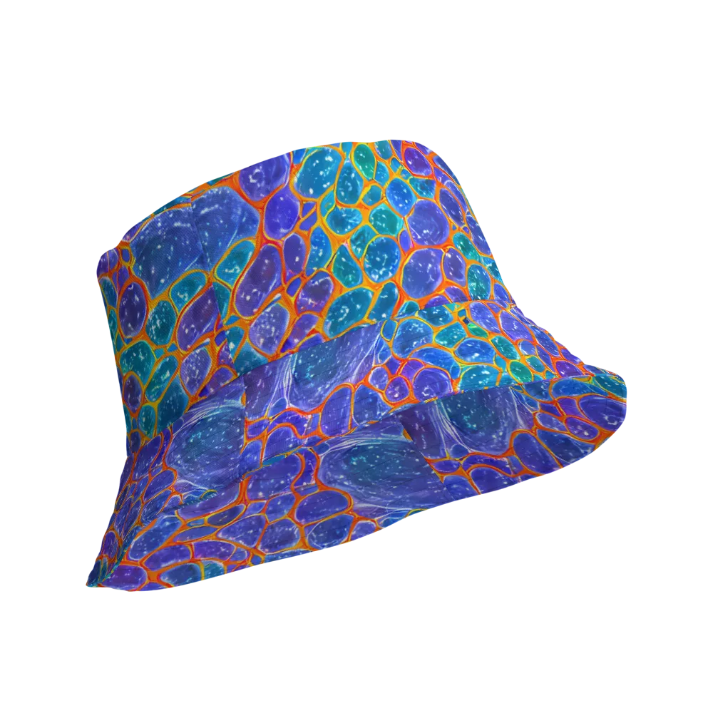 Neon Riverstone on Reversible Bucket Hat — Product details Outside
