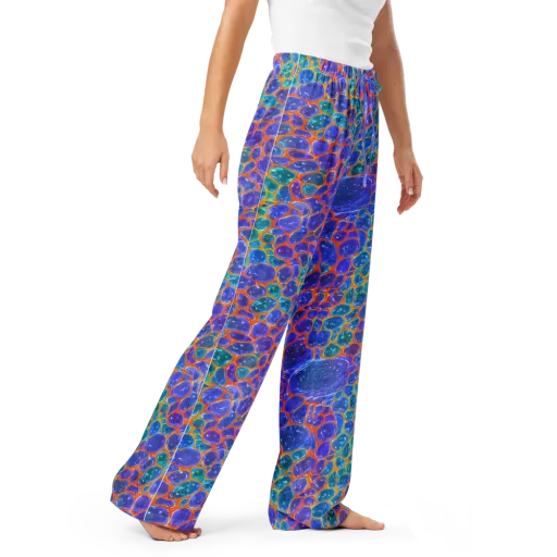 Neon Riverstone on a Women's Pajama Pants