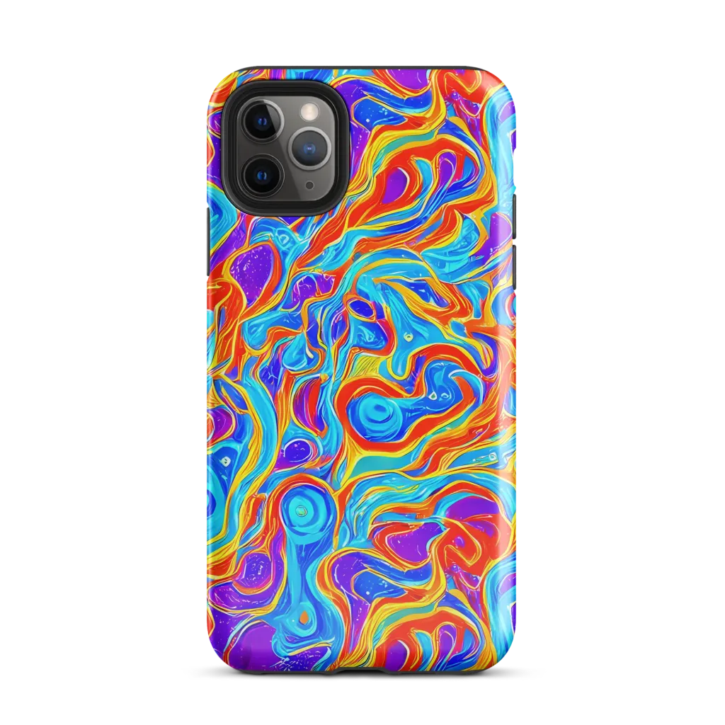 Saffron Labyrinth on Tough Case for iPhone® — Front