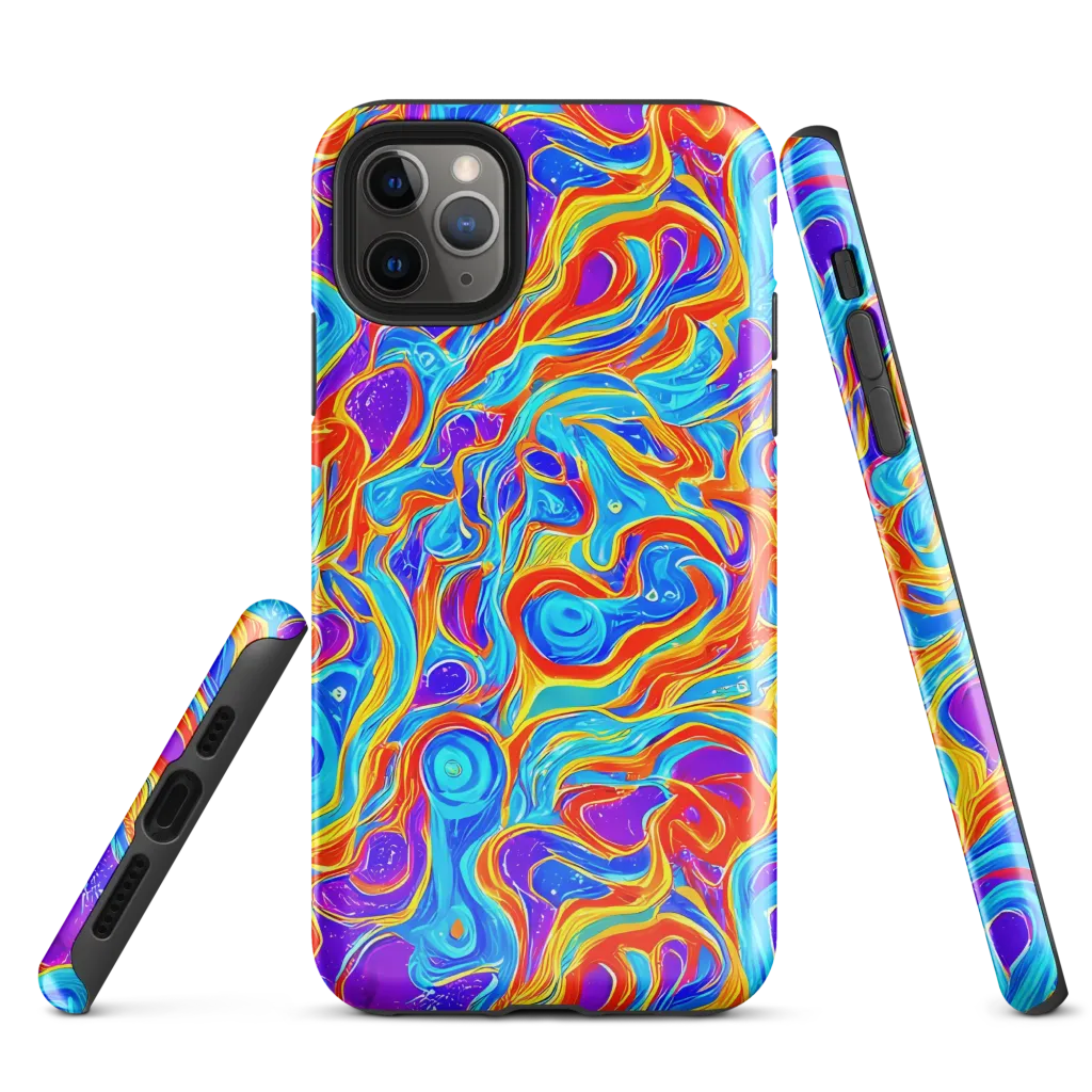 Saffron Labyrinth on Tough Case for iPhone® — Front