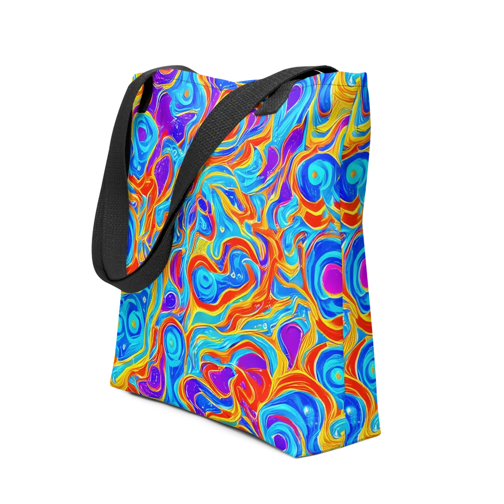 Saffron Labyrinth on Tote Bag — Front