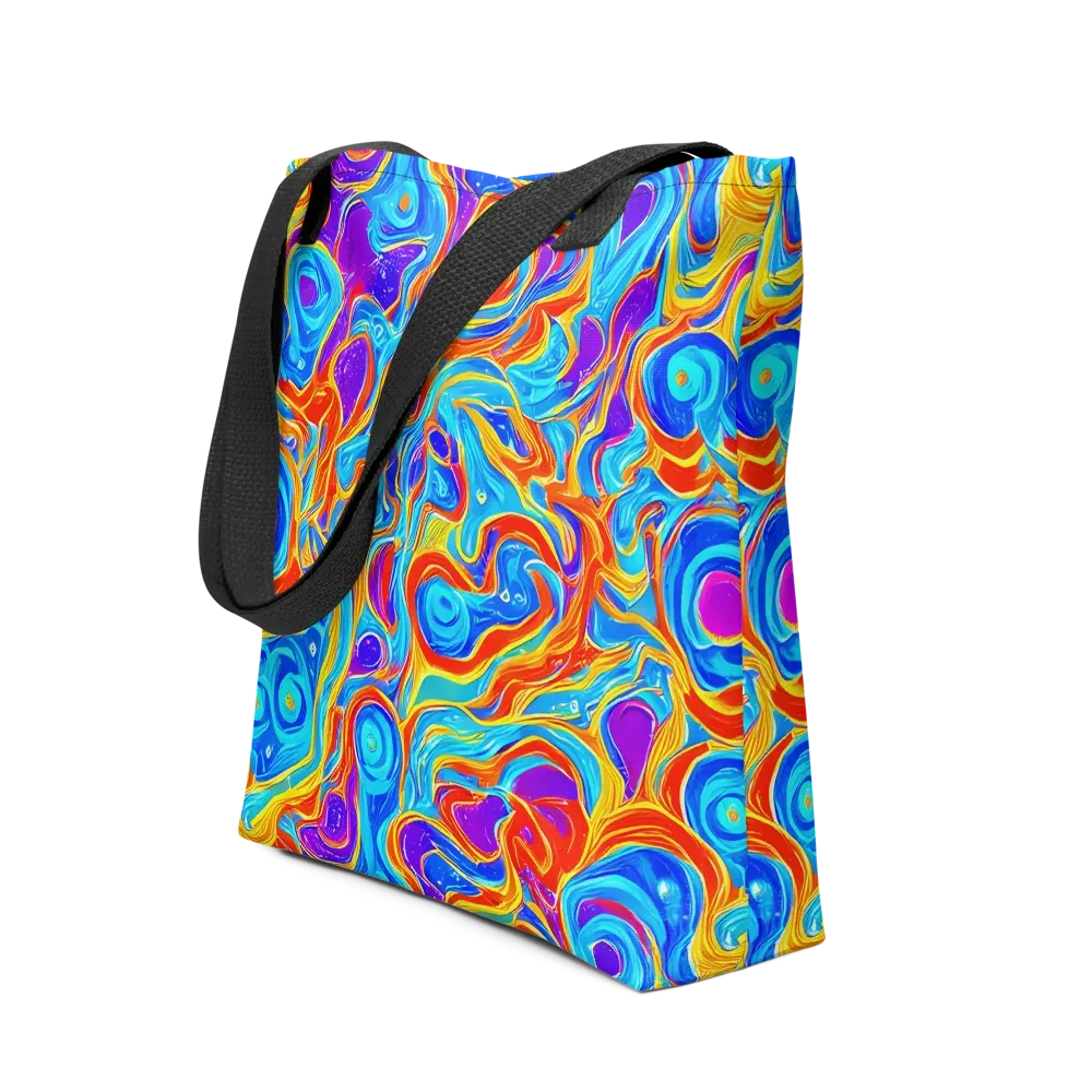 Saffron Labyrinth on Tote Bag — Front