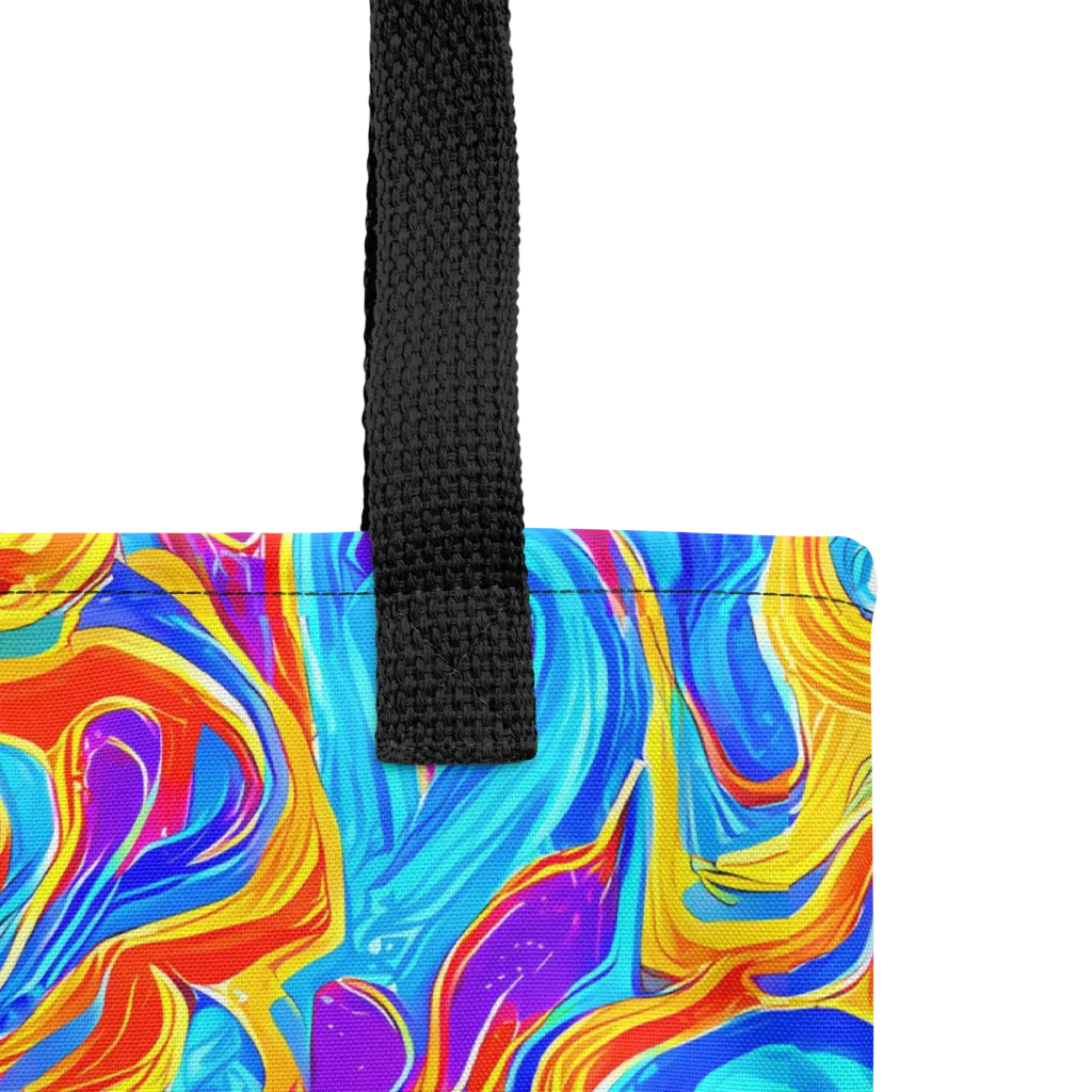 Saffron Labyrinth on Tote Bag — Product details
