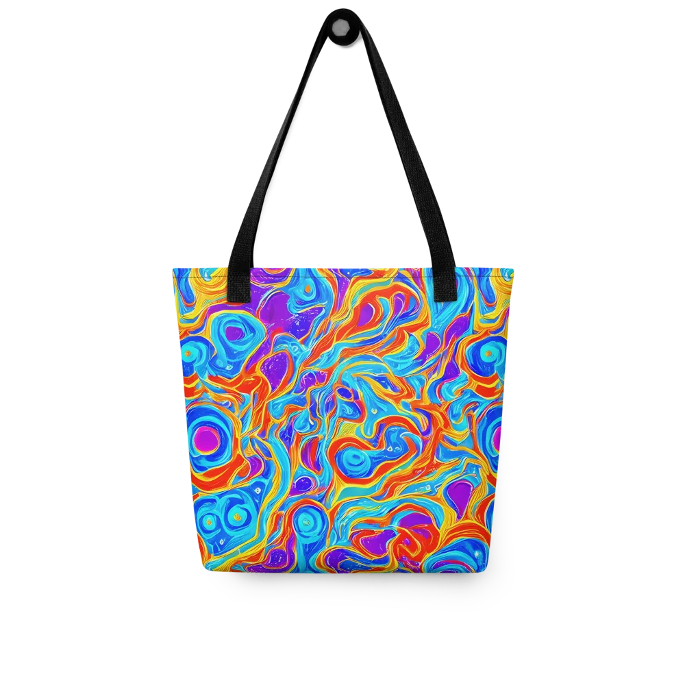 Saffron Labyrinth on Tote Bag — Front