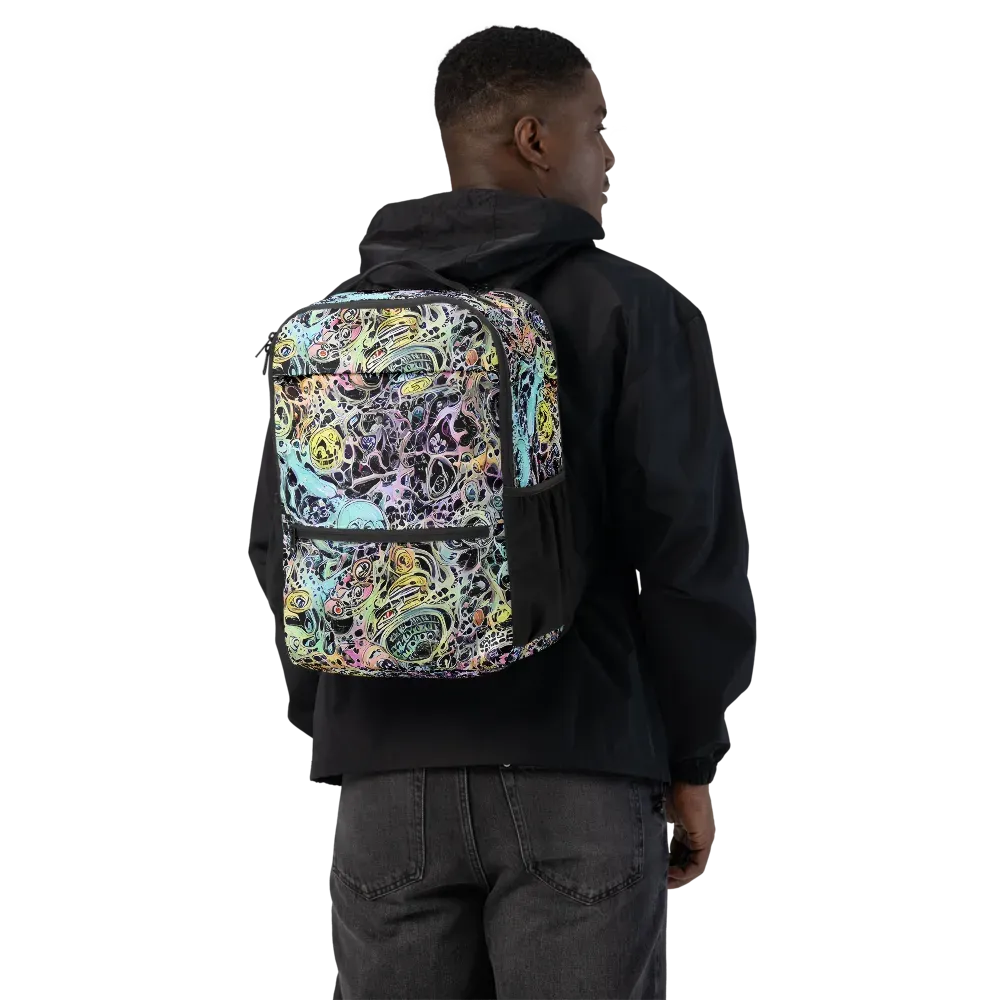 Prism Anarchy on Utility Backpack — Back