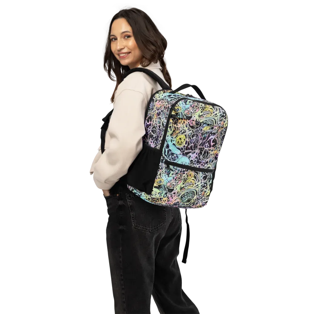 Prism Anarchy on Utility Backpack — Back
