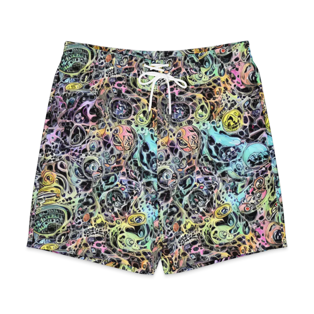 Prism Anarchy on Men's Board Shorts — Front