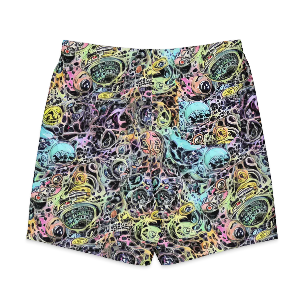 Prism Anarchy on Men's Board Shorts — Back