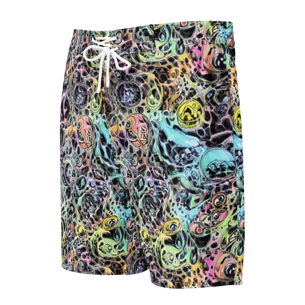 Prism Anarchy on Men's Board Shorts — Front