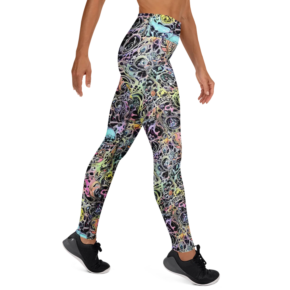 Prism Anarchy on Yoga Leggings — Right