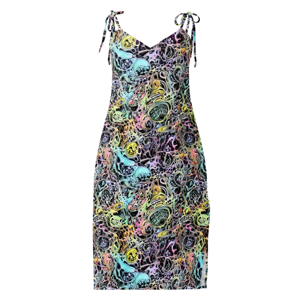 Prism Anarchy on Slip Dress — Front