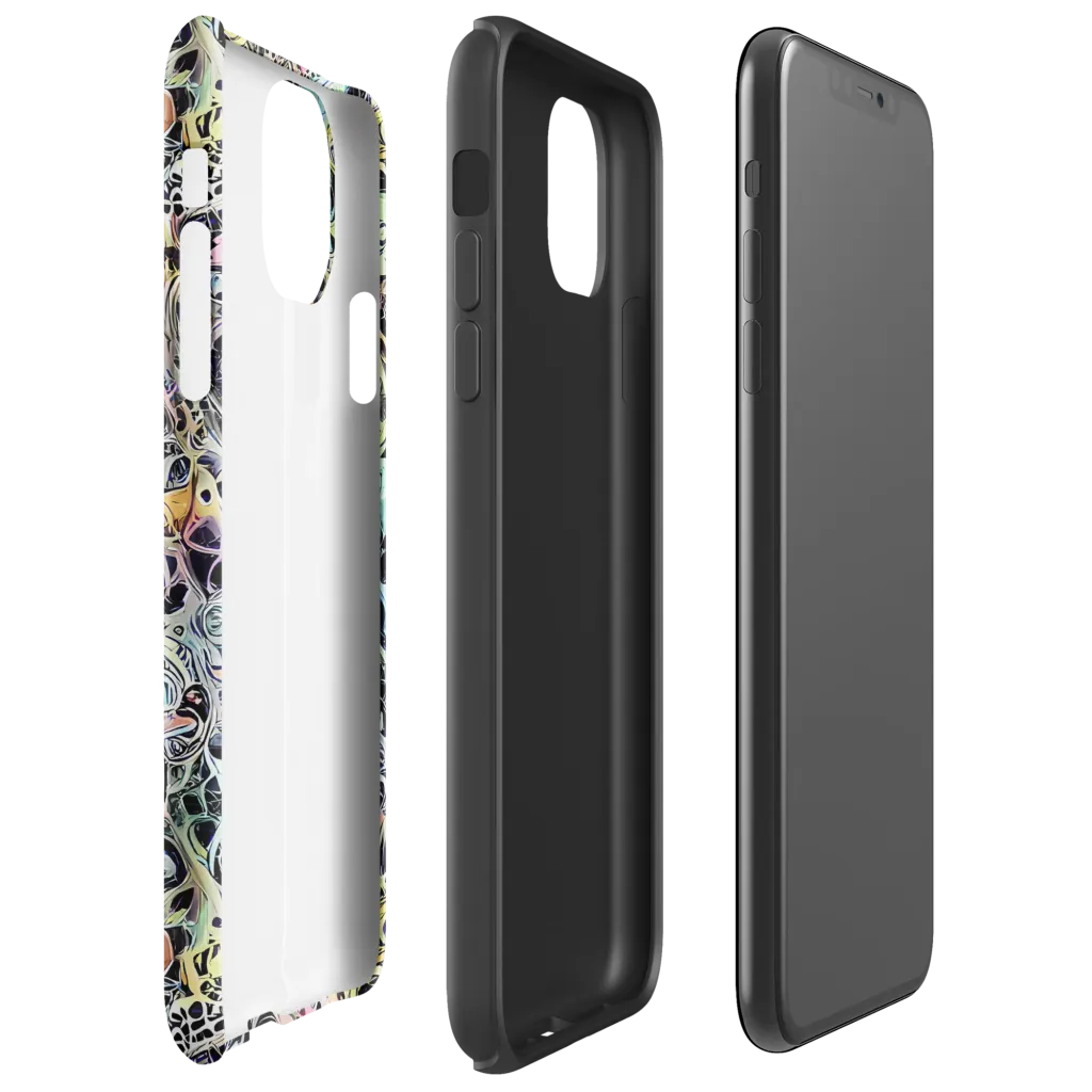 Prism Anarchy on Tough Case for iPhone® — Right