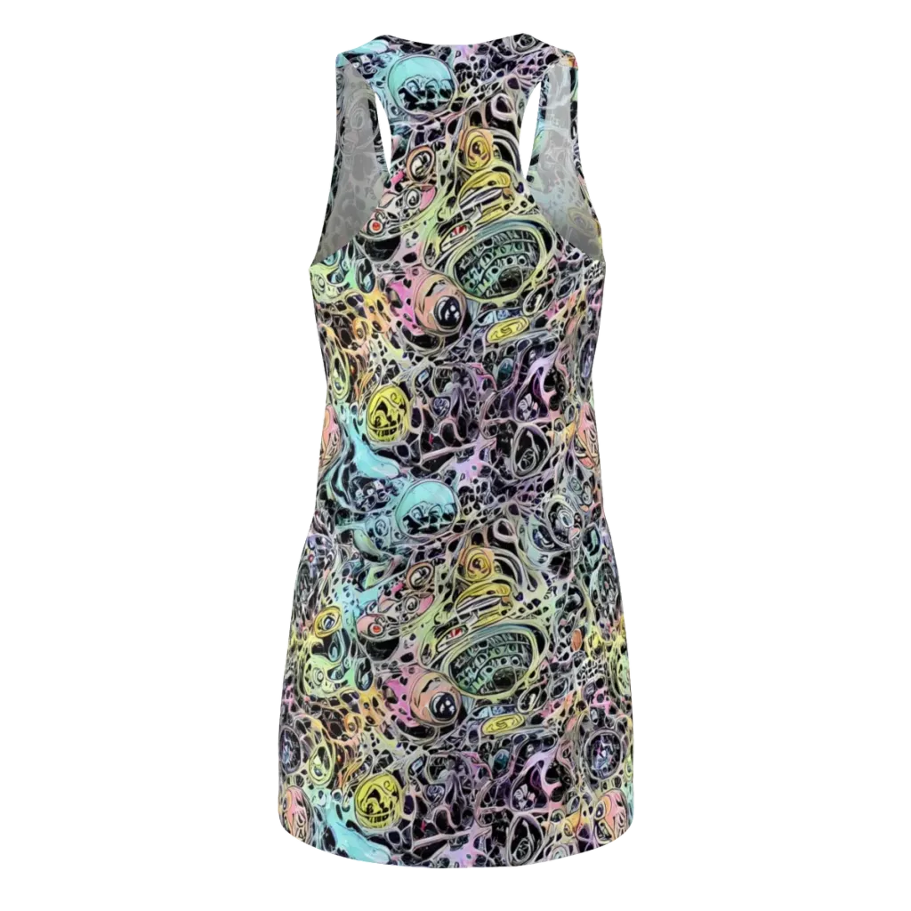 Prism Anarchy on Racerback Dress — Back