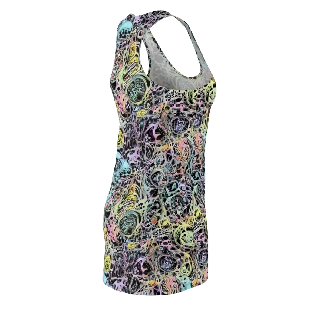 Prism Anarchy on Racerback Dress — Back Side