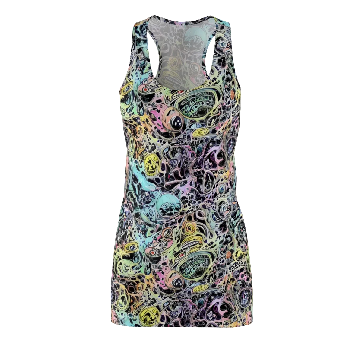 Prism Anarchy on Racerback Dress — Front