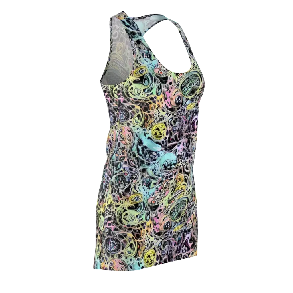 Prism Anarchy on Racerback Dress — Front Side