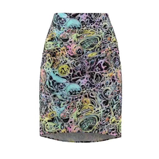 Prism Anarchy on a Pencil Skirt