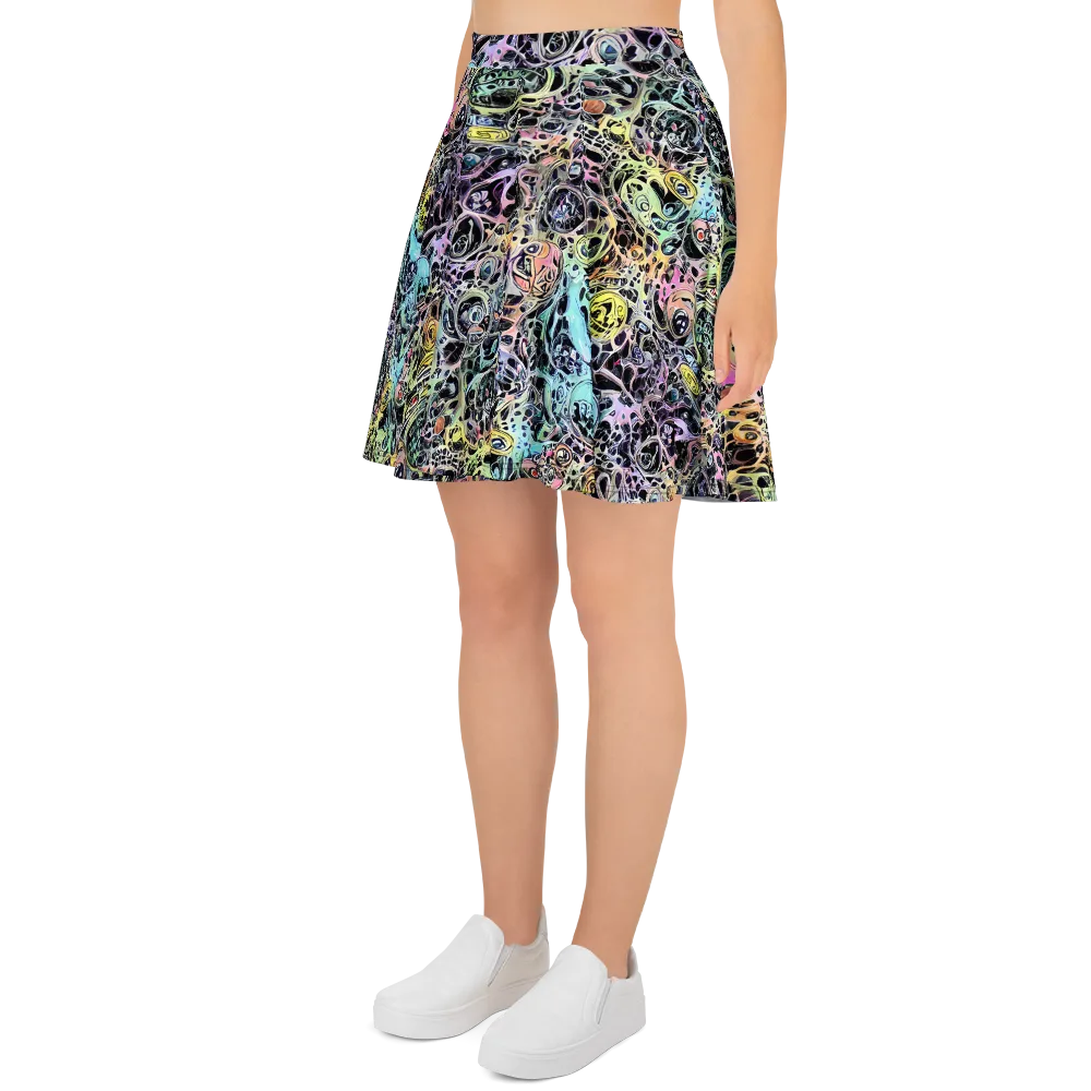 Prism Anarchy on Skater Skirt — Left