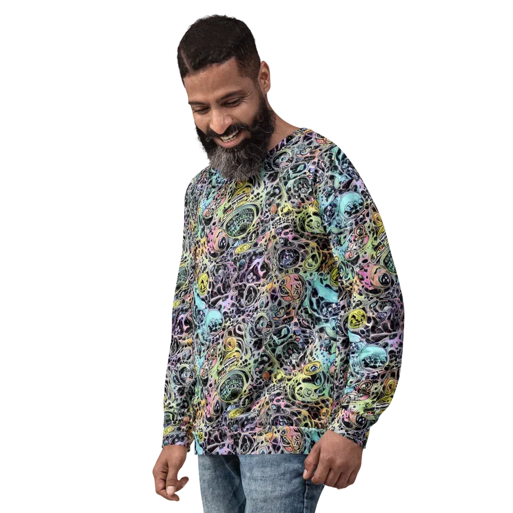 Prism Anarchy on Sweatshirt — Left Front