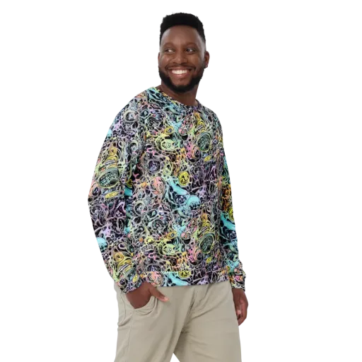 Prism Anarchy on a Sweatshirt