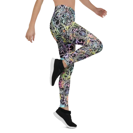 Prism Anarchy on a Leggings