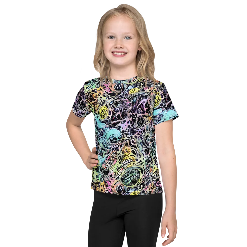 Prism Anarchy on Kids Crew Neck T-Shirt — Front